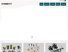 Tablet Screenshot of hydrofit.net